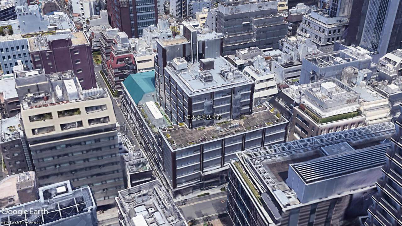 日本大法学部キャンパス