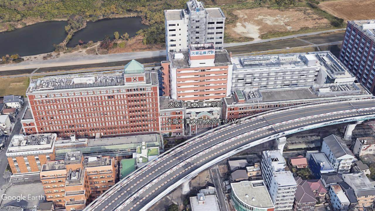 大阪工業大学キャンパス画像